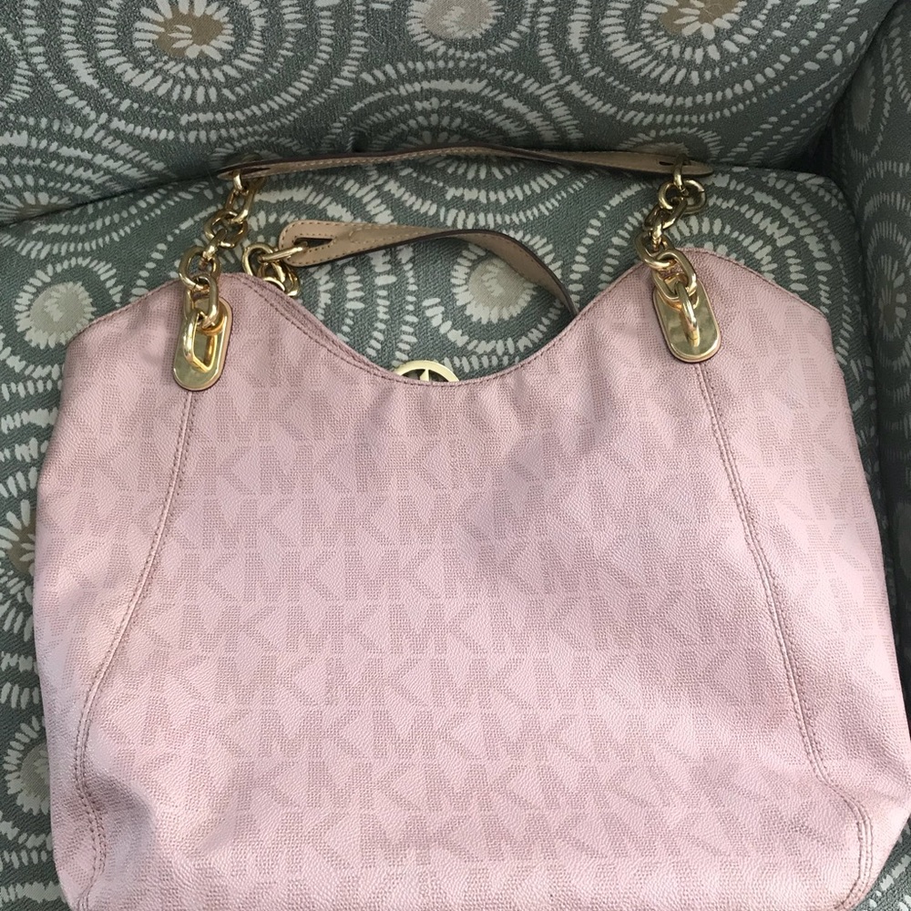 Blush pink Michael Kors bag